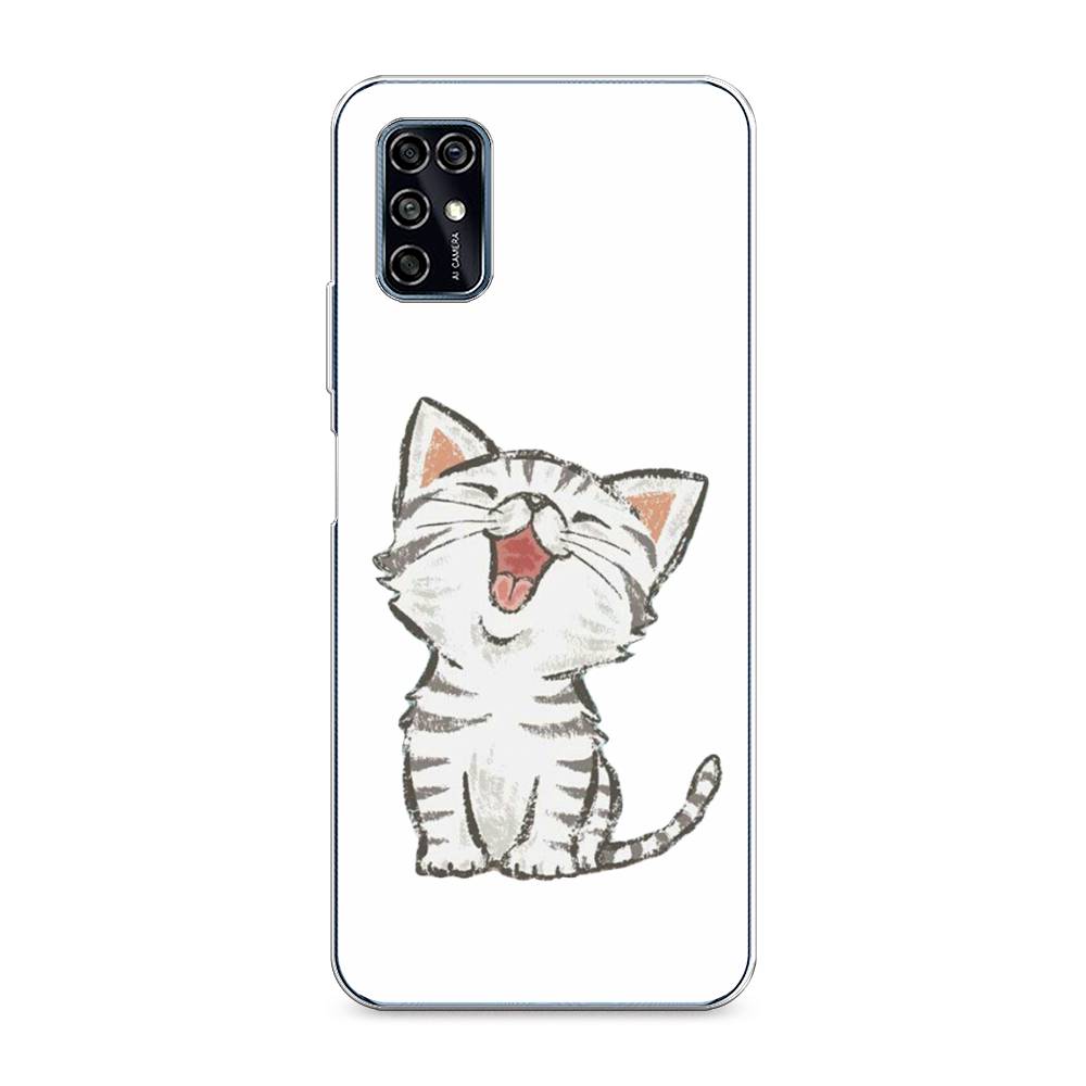 

Чехол Awog на ZTE Blade V2020 Smart / ЗТЕ Блэйд V2020 Smart "Котенок рисованный", Разноцветный, 133850-1