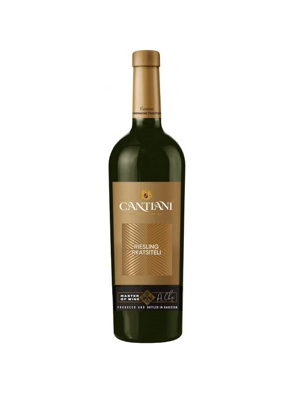 

Вино Cantiani Riesling-Rkatsiteli белое сухое 750 мл Россия