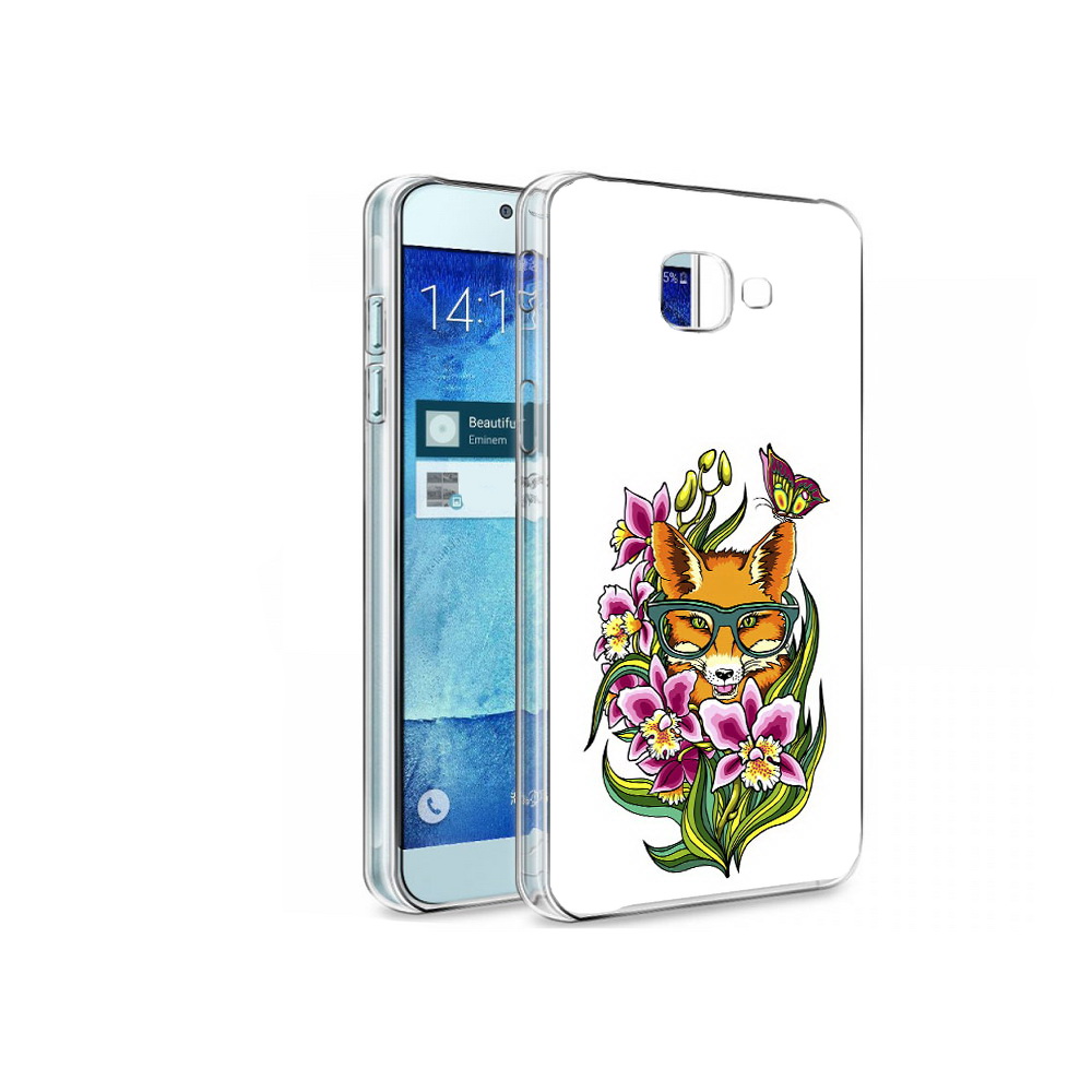 

Чехол MyPads Tocco для Samsung Galaxy A8 Лиса в цветах, Tocco
