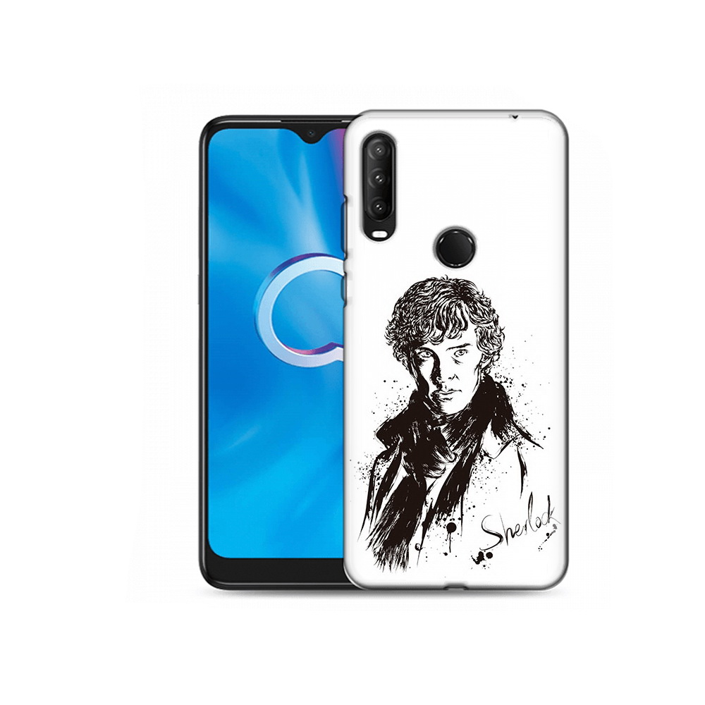 

Чехол MyPads Tocco для Alcatel 1S (2020) 5028Y шерлок холмс портрет (PT145668.665.698), Прозрачный, Tocco