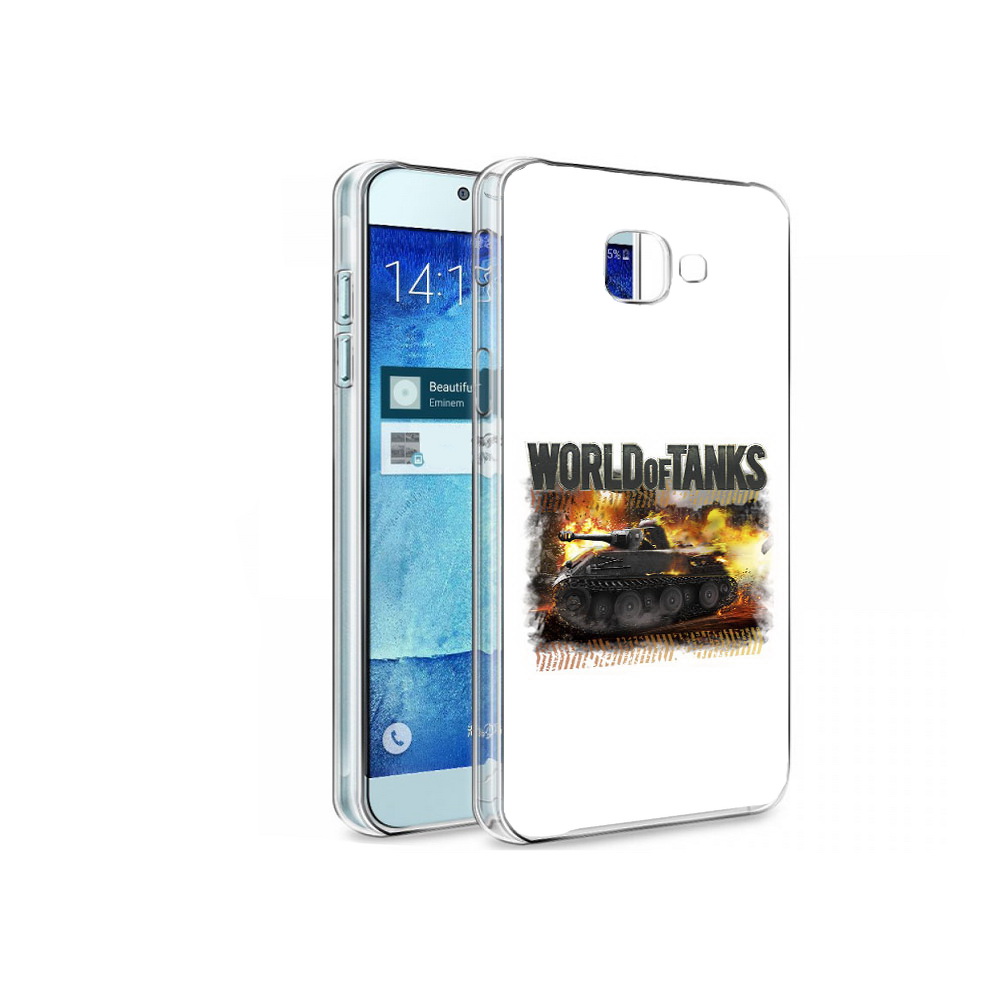 

Чехол MyPads Tocco для Samsung Galaxy A8 Мир танков-2, Tocco