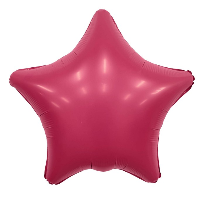 

Шар фольгированный 19" звезда, цвет Мистик Viva Magenta, Разноцветный
