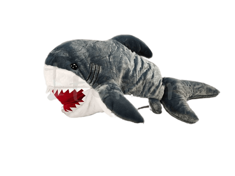 фото Мягкая игрушка plush story акула с открытой пастью 85 см.