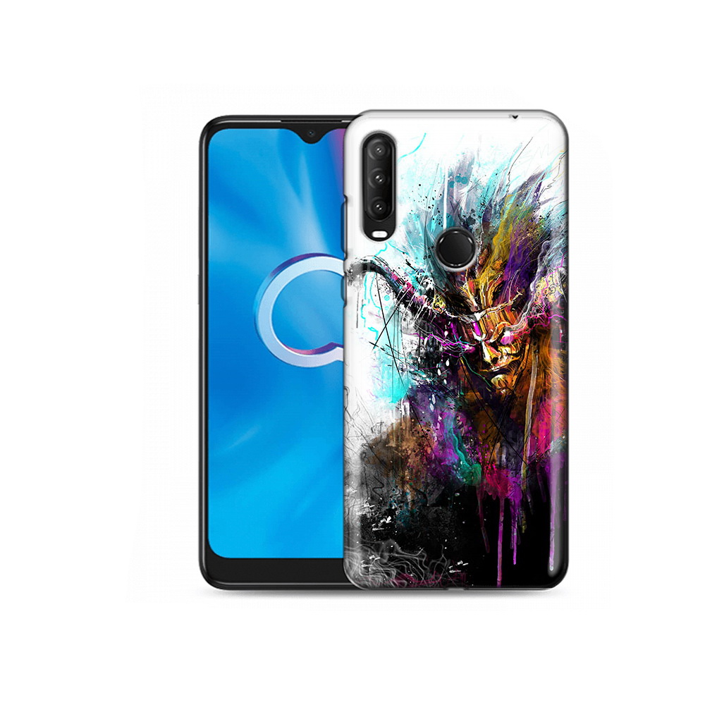 

Чехол MyPads Tocco для Alcatel 1S (2020) 5028Y яркий дьявол (PT145668.665.709), Прозрачный, Tocco