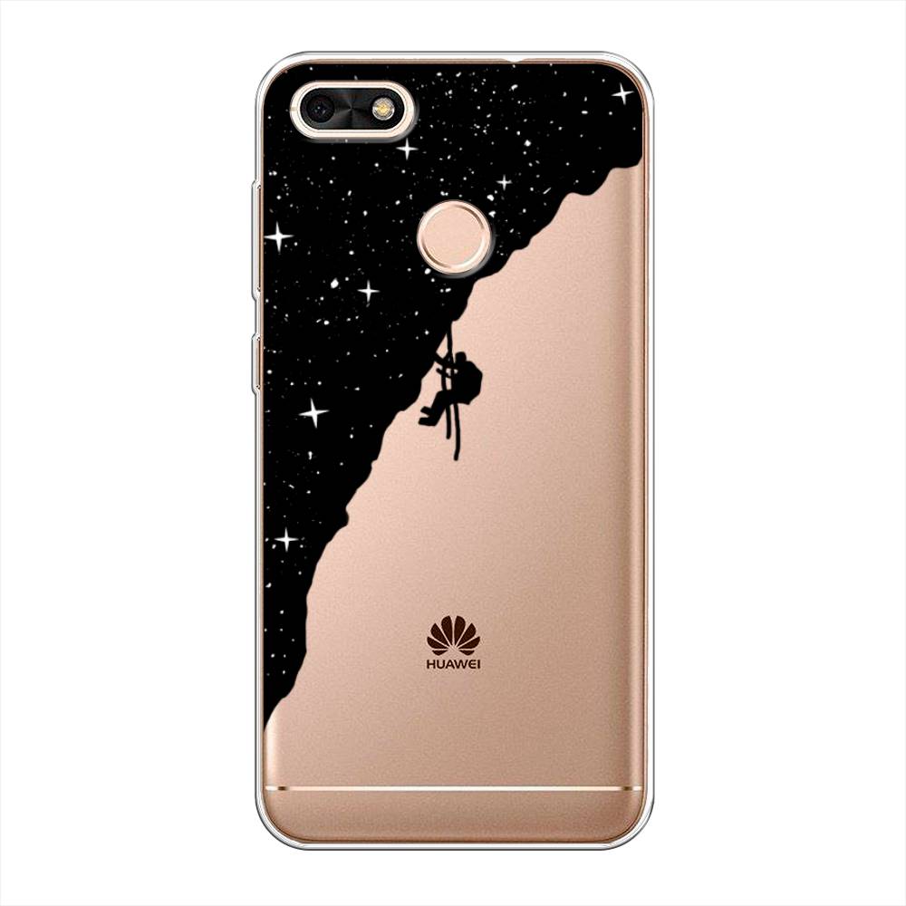 

Чехол Awog на Huawei Nova Lite (2017) "Скалолаз в космосе", Черный;белый;бежевый, 64750-4