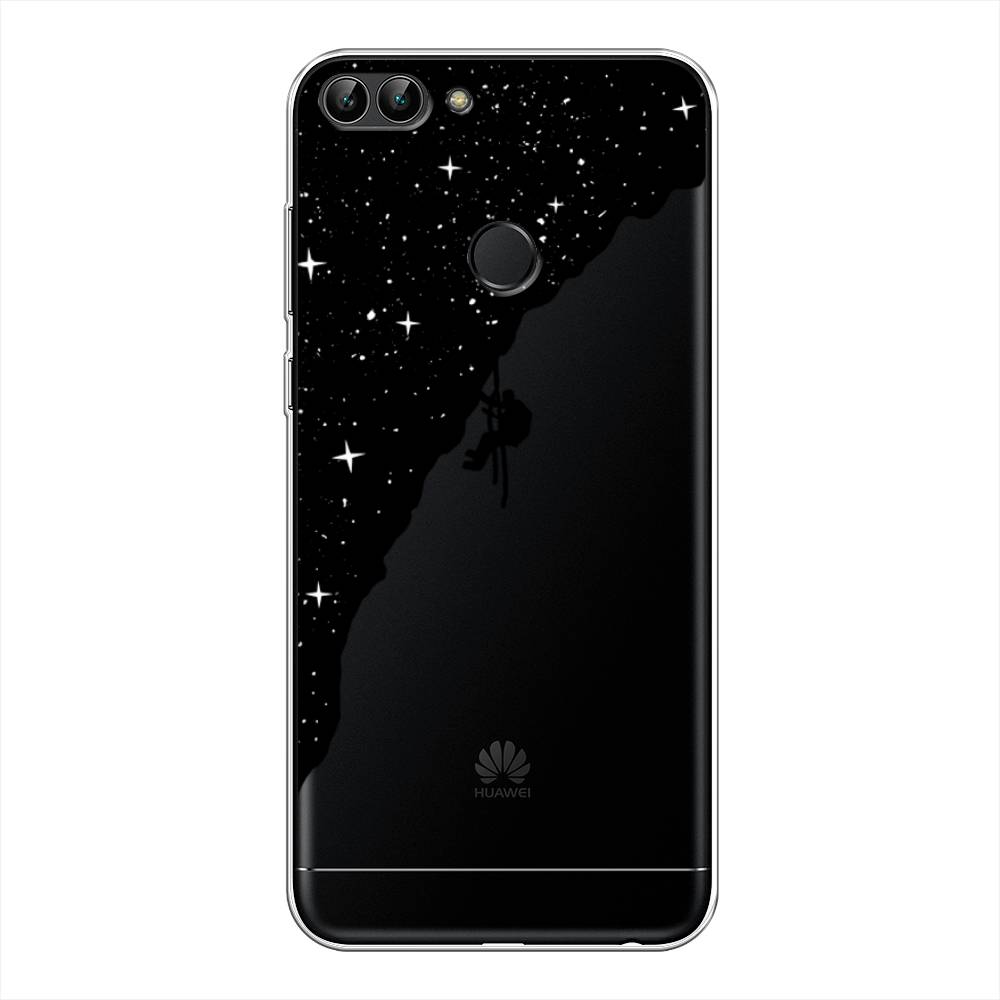

Чехол Awog на Huawei P Smart "Скалолаз в космосе", Черный;белый;бежевый, 64050-4