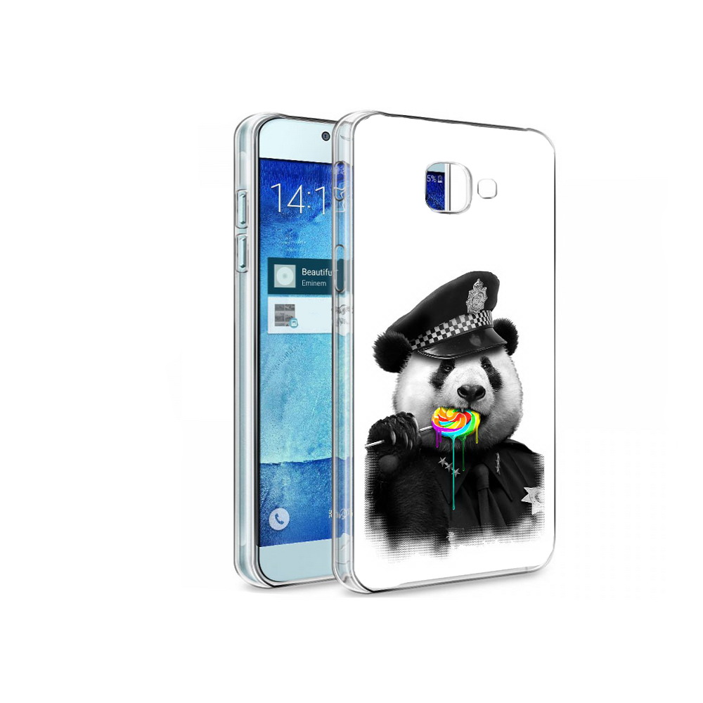 

Чехол MyPads Tocco для Samsung Galaxy A8 Панда полиция, Tocco