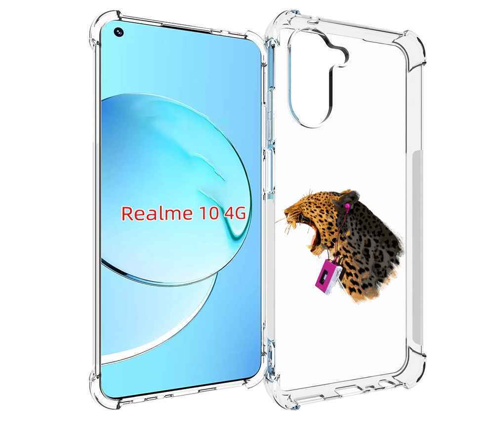 

Чехол MyPads MP3 для Realme 10, Прозрачный, Tocco