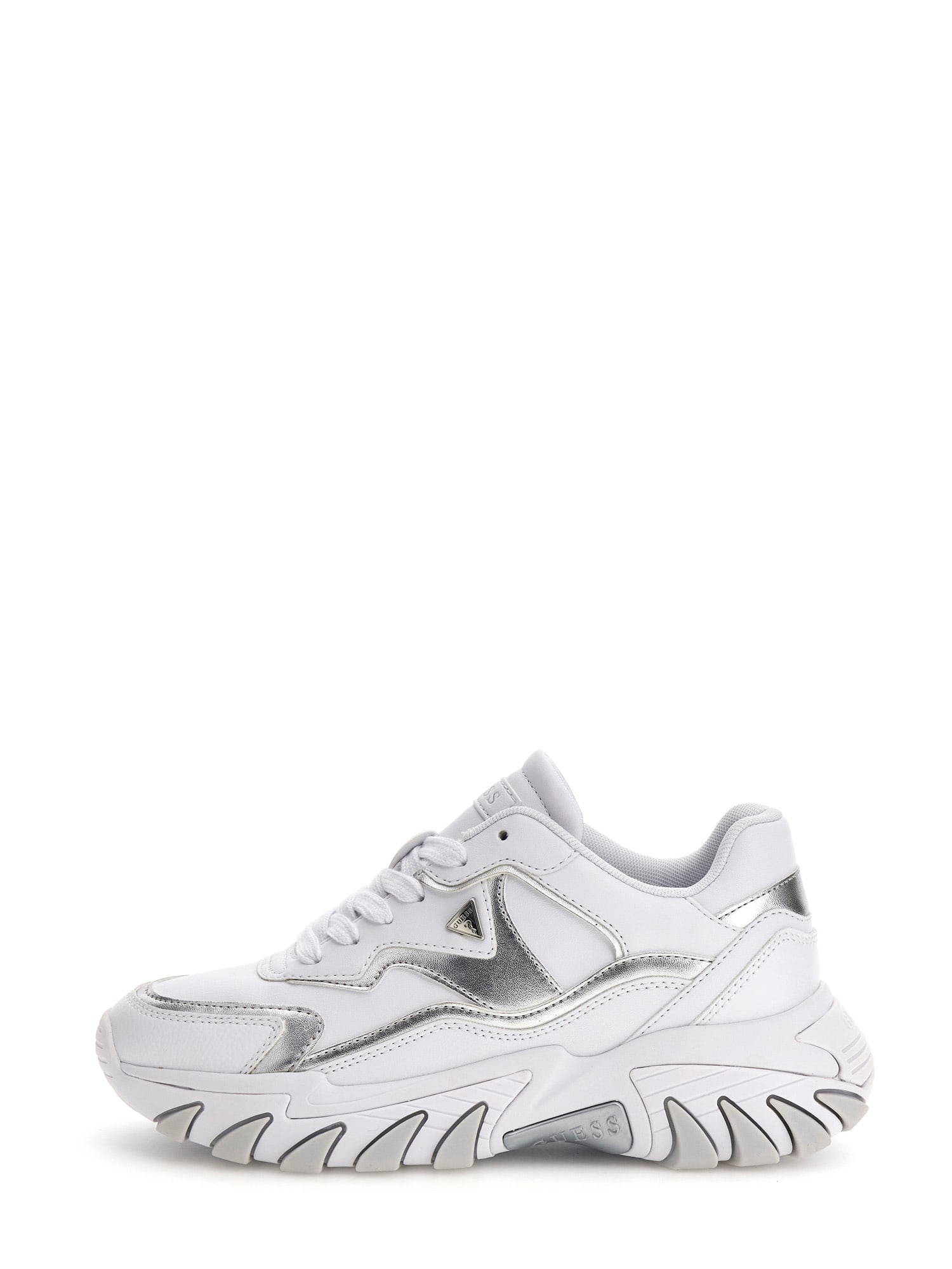 

Кроссовки женские Guess FLTNOWELE12 белые 42 EU, Белый, FLTNOWELE12