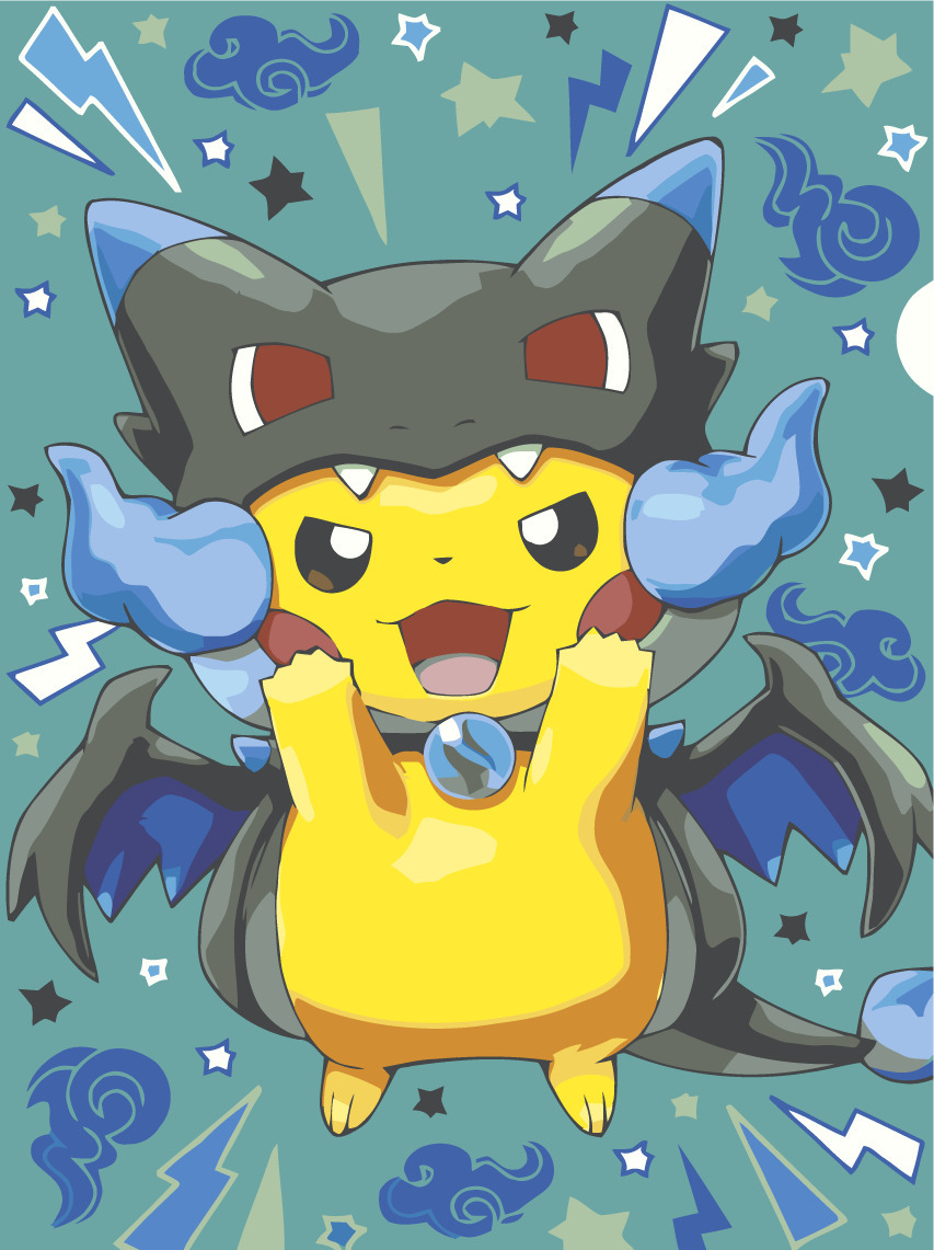 

Картина по номерам 30 x 40 Пикачу в костюме Мега-Чаризарда X (pz-1853), Пикачу в костюме Мега-Чаризарда X