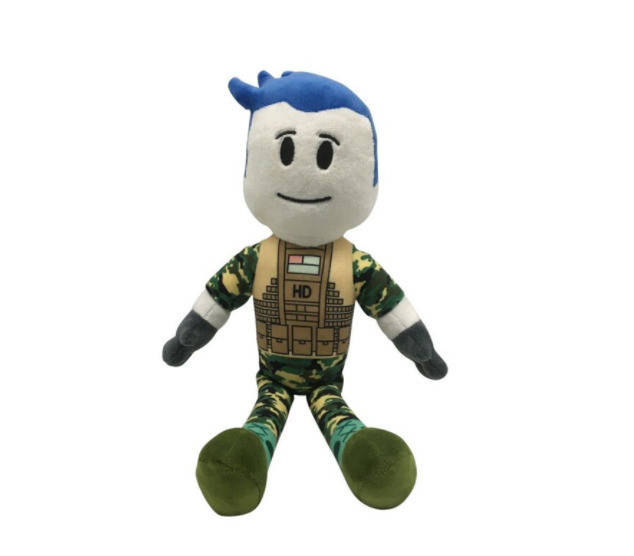 

Мягкая игрушка Plush Story Роблокс Капитан в камуфляже