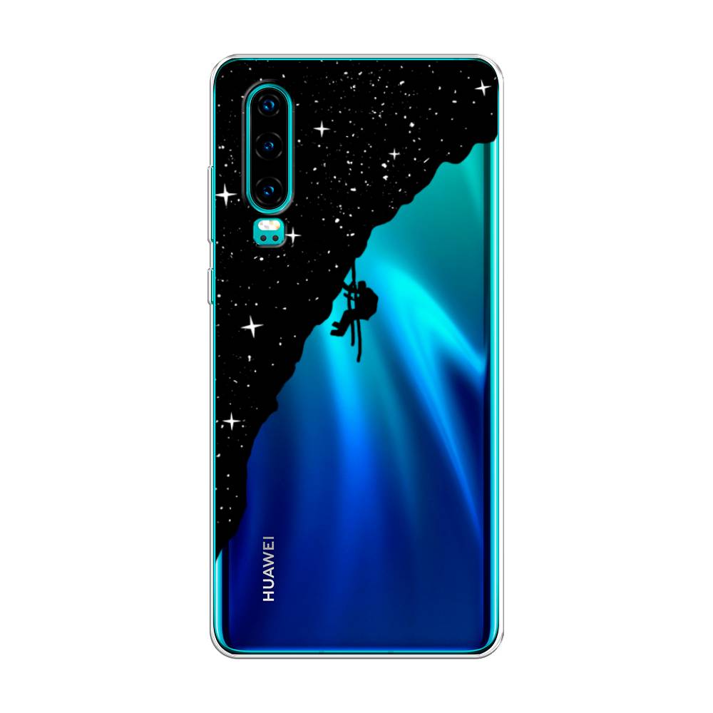 

Чехол Awog на Huawei P30 "Скалолаз в космосе", Черный;белый;бежевый, 68550-4