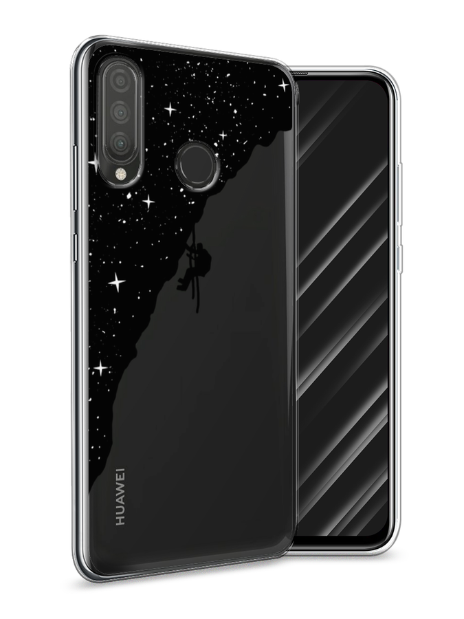 

Чехол Awog на Huawei P30 Lite "Скалолаз в космосе", Черный;белый;бежевый, 67950-4