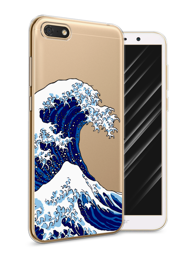 

Чехол Awog на Huawei Y5 2018 "Скалолаз в космосе", Черный;белый;бежевый, 65950-4