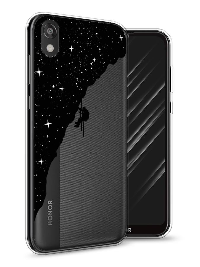 

Чехол Awog на Huawei Y5 2019 "Скалолаз в космосе", Черный;белый;бежевый, 69050-4