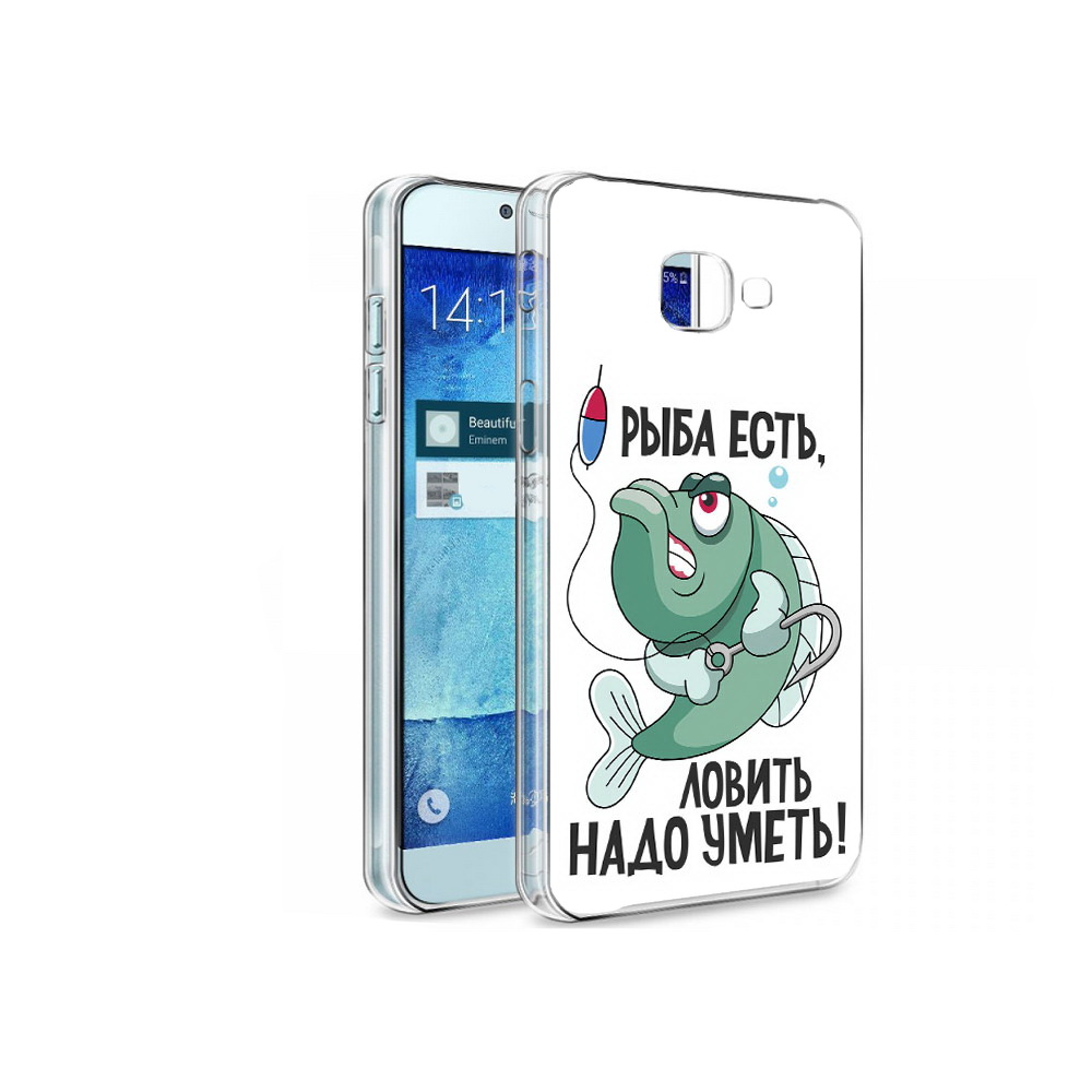 

Чехол MyPads Tocco для Samsung Galaxy A8 Рыба есть ,ловить надо уметь, Tocco