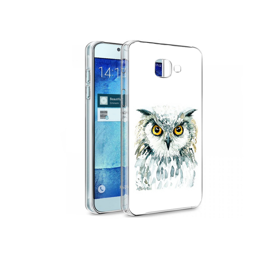 

Чехол MyPads Tocco для Samsung Galaxy A8 Серьезная сова, Tocco