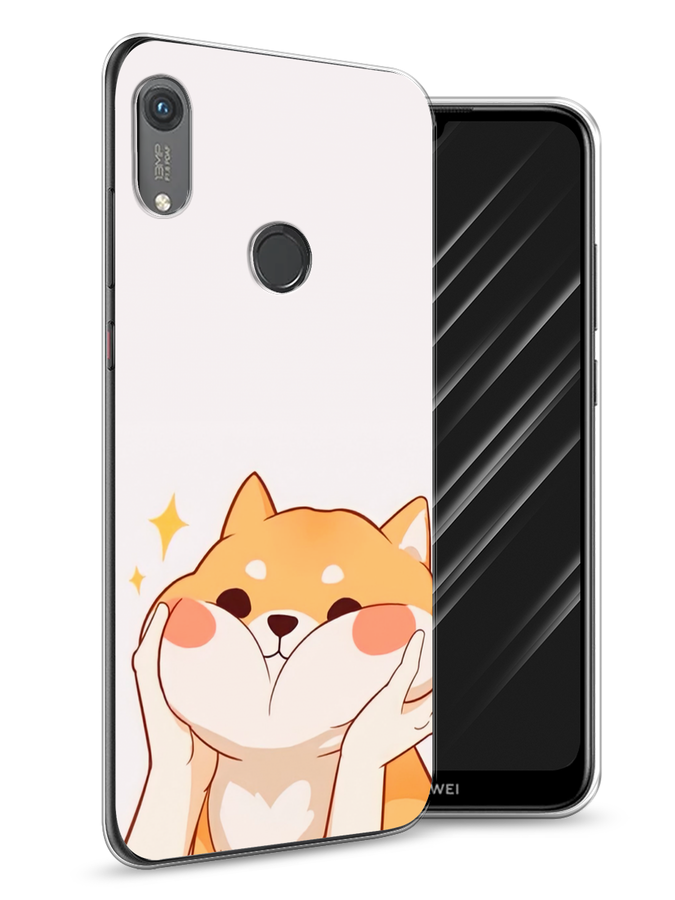 

Чехол Awog на Honor 8A (8A Pro/Prime) "Сладкий песик", Оранжевый, 68750-1