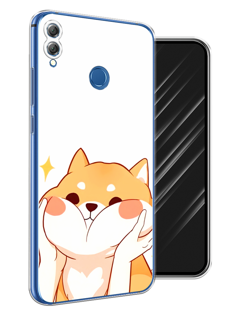 

Чехол Awog на Honor 8X "Сладкий песик", Оранжевый, 66750-1