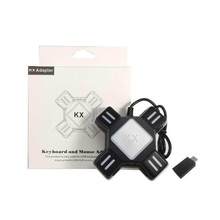 

KX Adapter переходник для подключения мыши и клавиатуры к PS4 PS3 XBox Nintendo Switch, KX Adapter