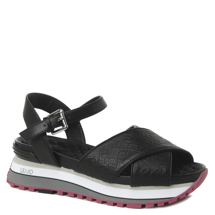 

Босоножки женские Liu Jo BA3163 черные 38 EU, Черный, BA3163