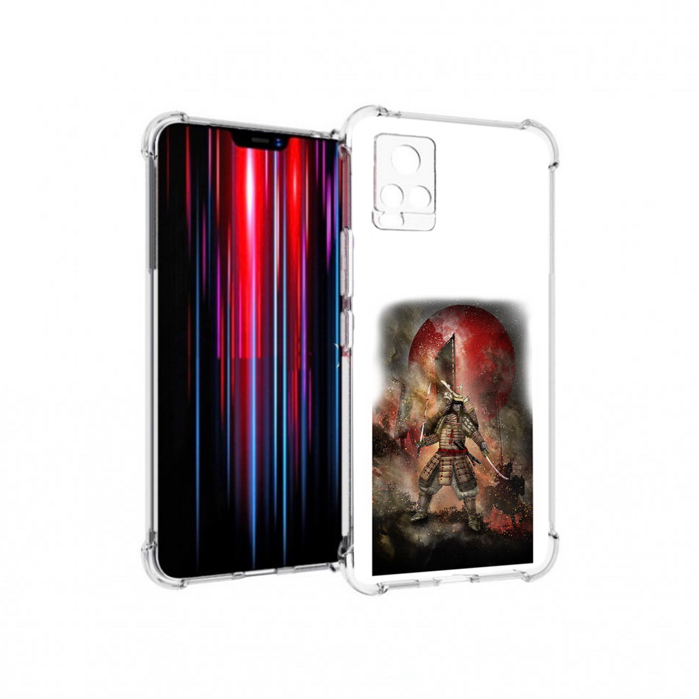 

Чехол MyPads Tocco для Vivo V20 PRO китайскийвоин (PT226964.386.388), Прозрачный, Tocco