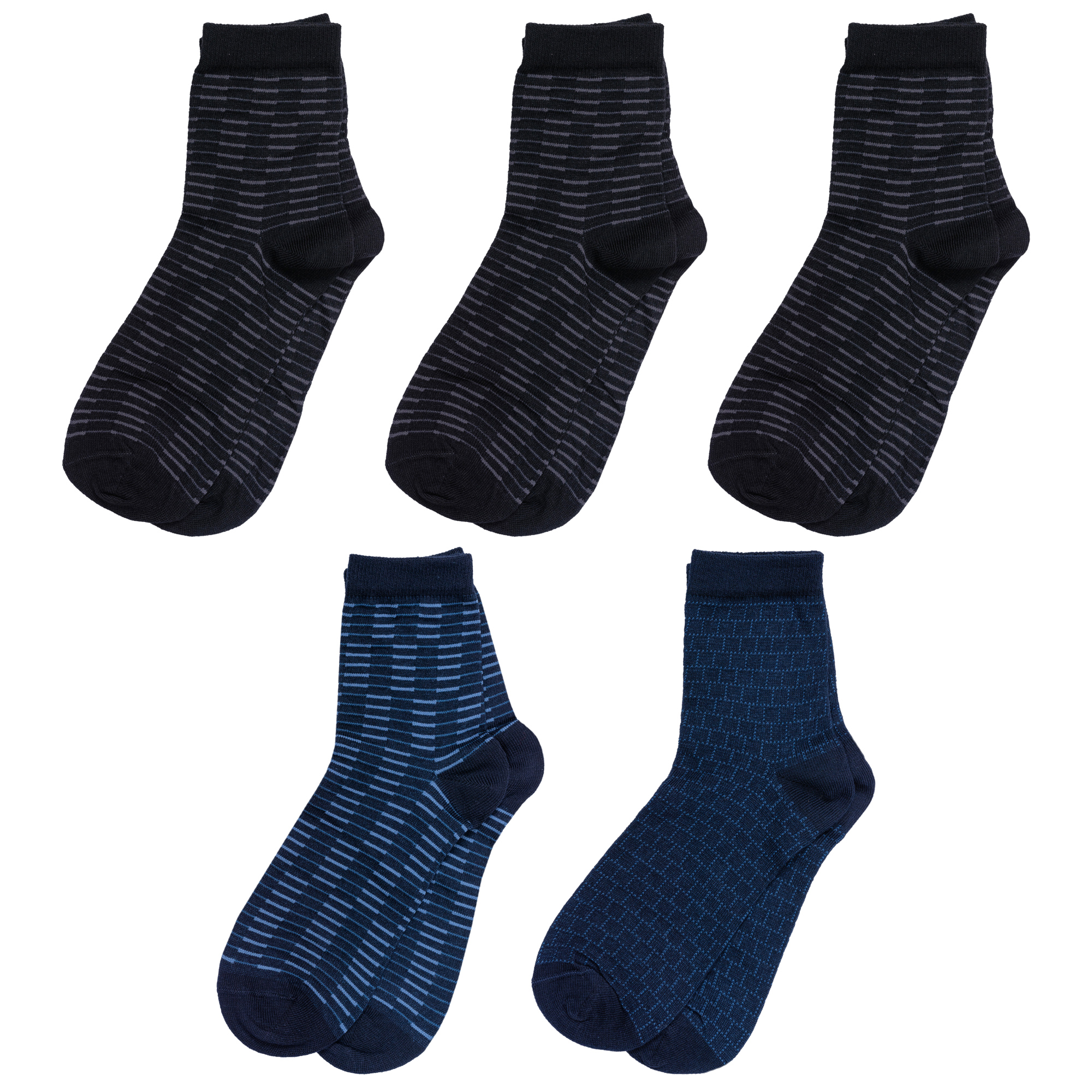 

Носки детские Rusocks 5-Д3-13029, черный; синий, 18-20, 5-Д3-13029