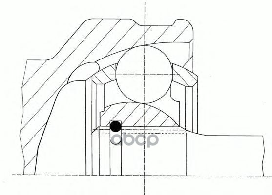 

ШРУС 304866 GKN-Spidan