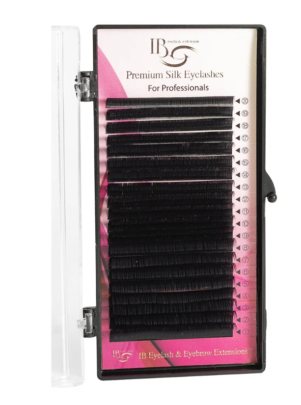 

Ресницы IBeauty Silk 20 линий L 0,10 8-13, Черный