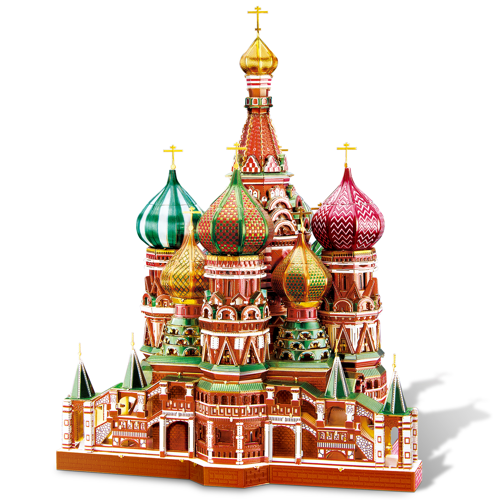 

Металлическая 3D модель для сборки Piececool Храм Василия Блаженного