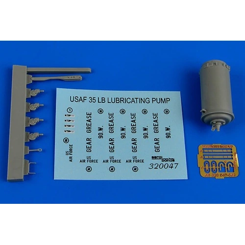 

Набор дополнений Aires 1/32 35Lb. lubricating bucket pump USAF 320 047