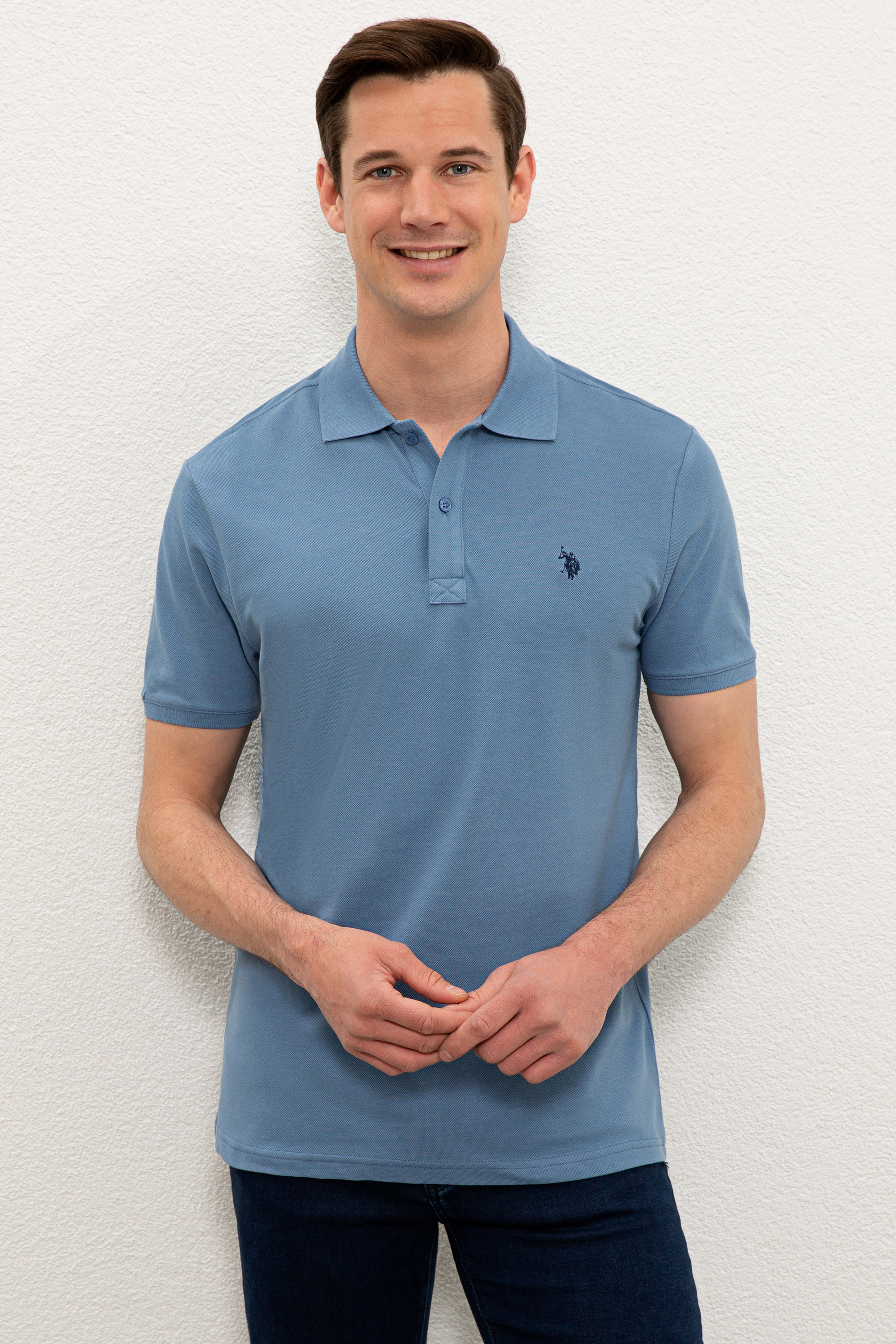 

Футболка мужская U.S. POLO Assn. G081GL0110GTP04IY021 синяя M, Синий, G081GL0110GTP04IY021