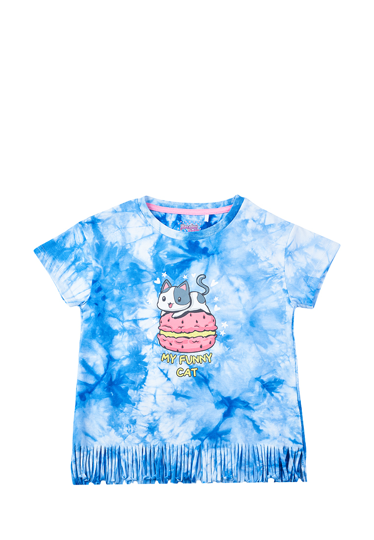 

Футболка детская Max&Jessi SS23C94301016, голубой, 104, SS23C94301016