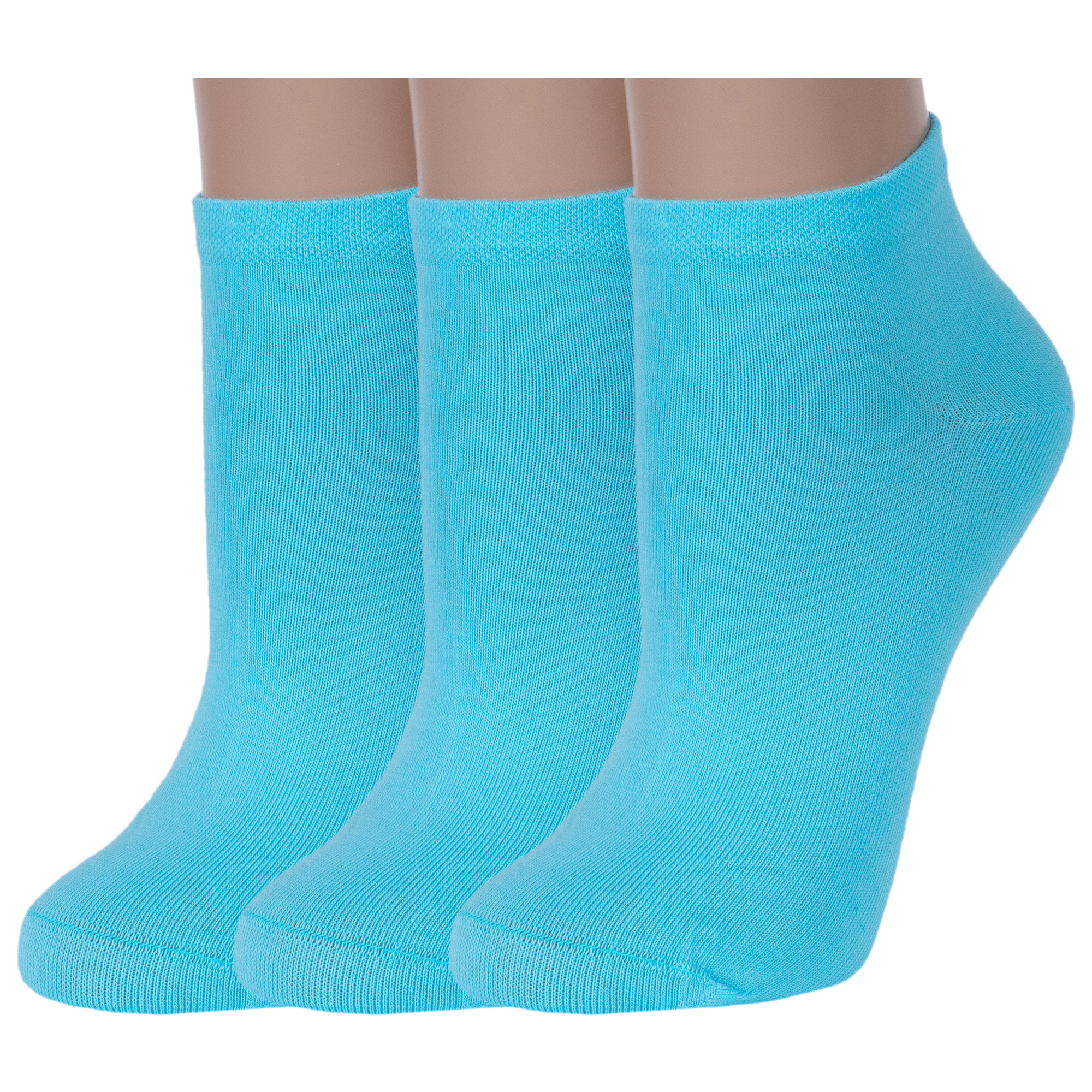 

Комплект носков женских Rusocks 3-Ж-1700 бирюзовых 23-25, Бирюзовый, 3-Ж-1700