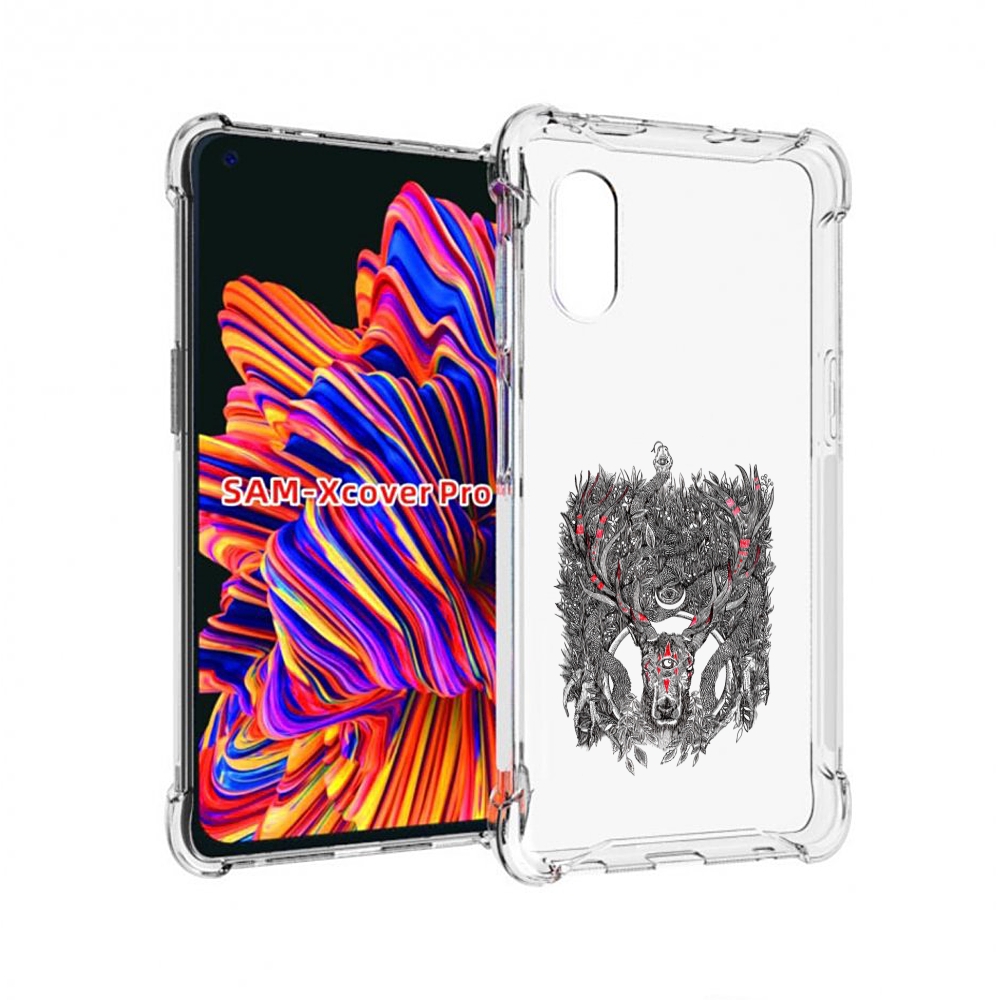 

Чехол MyPads Дизайнерские_676 для Samsung Galaxy Xcover Pro 1, Прозрачный, Tocco