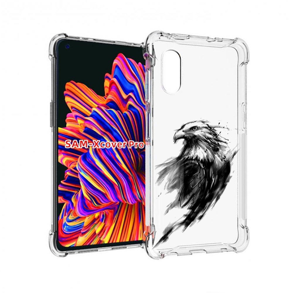 

Чехол MyPads чб птица для Samsung Galaxy Xcover Pro 1, Прозрачный, Tocco