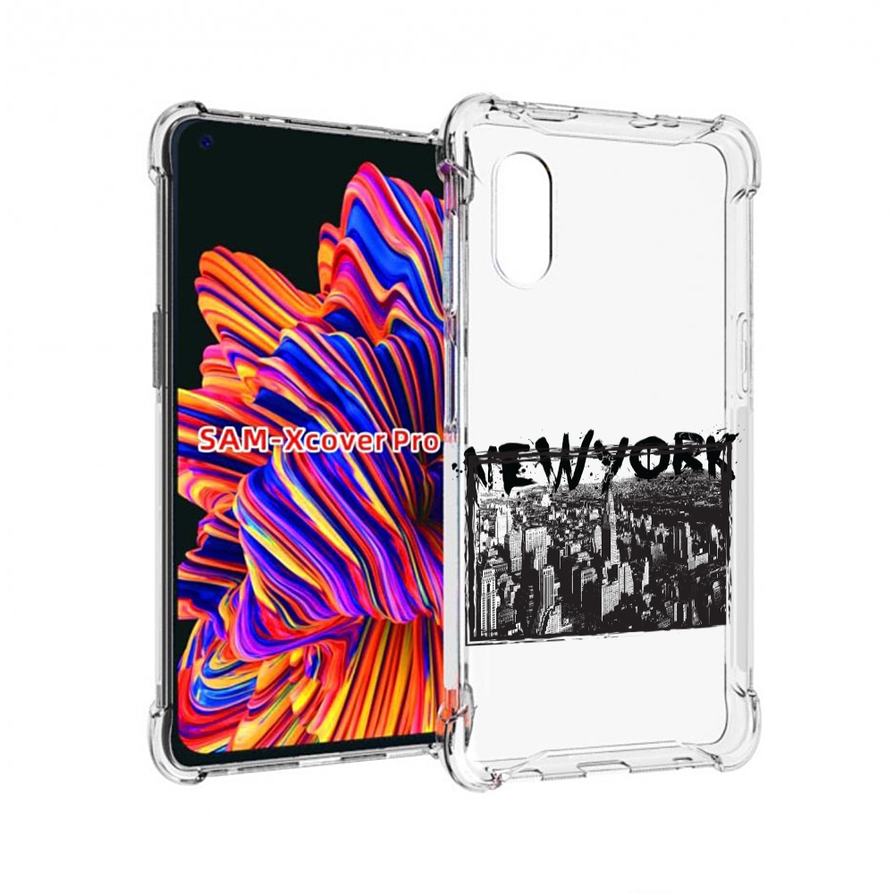 

Чехол MyPads че для Samsung Galaxy Xcover Pro 1, Прозрачный, Tocco