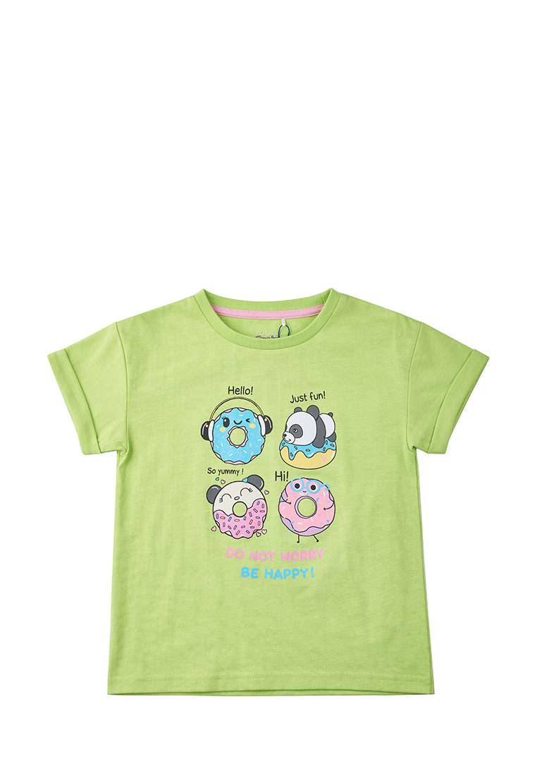 

Футболка детская Max&Jessi SS23C94201016, светло-зеленый, 110, SS23C94201016