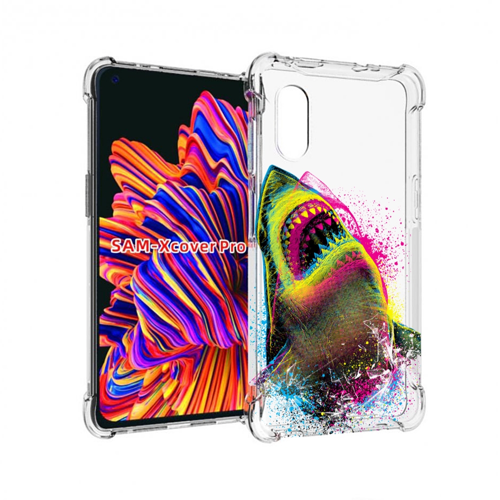 

Чехол MyPads челюсти-2 для Samsung Galaxy Xcover Pro 1, Прозрачный, Tocco
