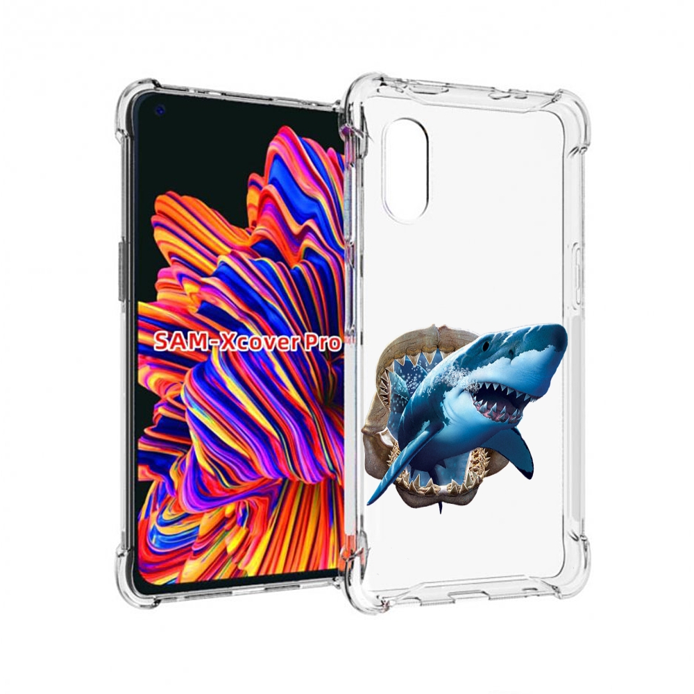 

Чехол MyPads челюсти для Samsung Galaxy Xcover Pro 1, Прозрачный, Tocco