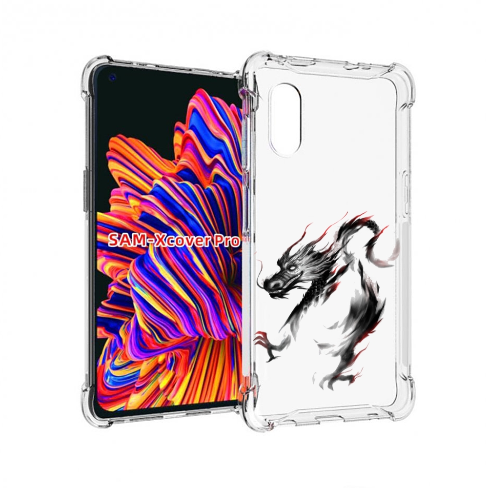 

Чехол MyPads черный дракон для Samsung Galaxy Xcover Pro 1, Прозрачный, Tocco