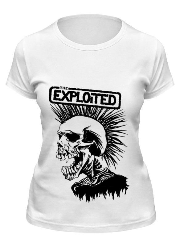 

Футболка женская Printio Exploted 2 белая XL, Белый, Exploted 2