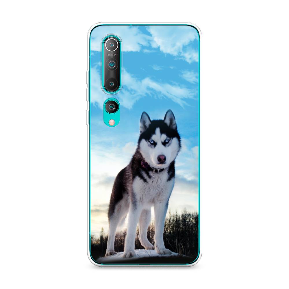 Чехол Awog  на Xiaomi Mi 10 Хаски 3
