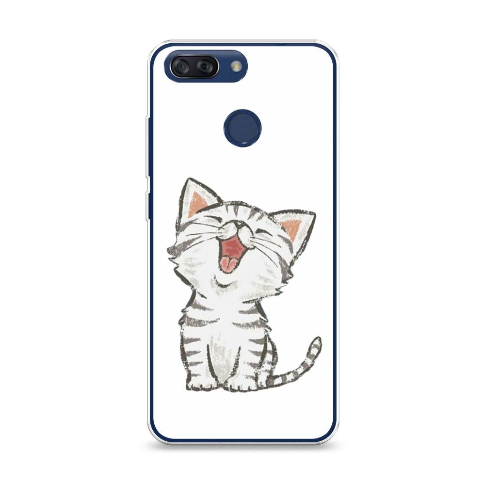 

Чехол Awog на ZTE Blade V9 Vita / ЗТЕ Блэйд V9 Vita "Котенок рисованный", Разноцветный, 132550-1