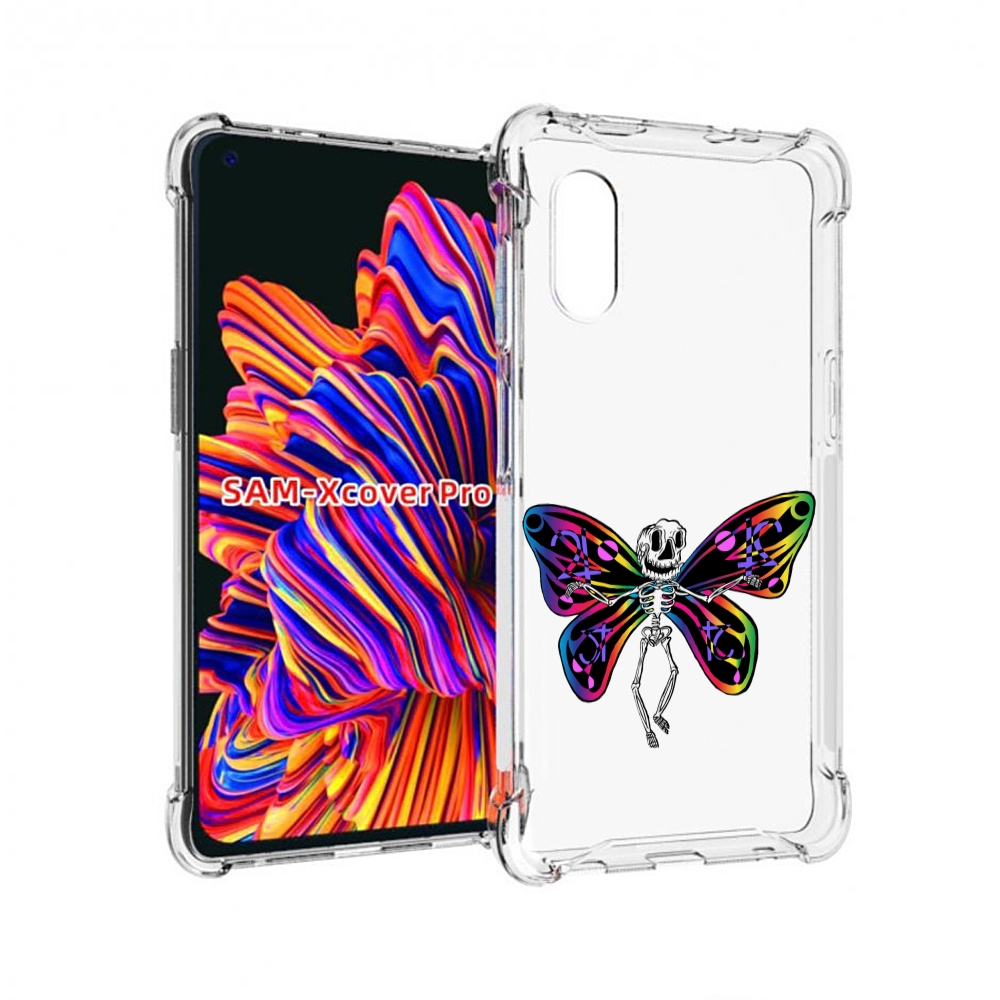 

Чехол MyPads эффект бабочки для Samsung Galaxy Xcover Pro 1, Прозрачный, Tocco