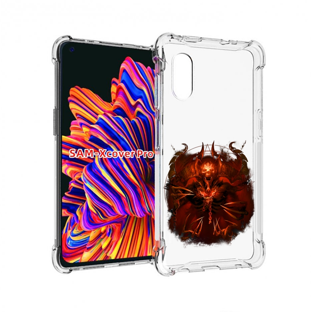 

Чехол MyPads яркий демон для Samsung Galaxy Xcover Pro 1, Прозрачный, Tocco