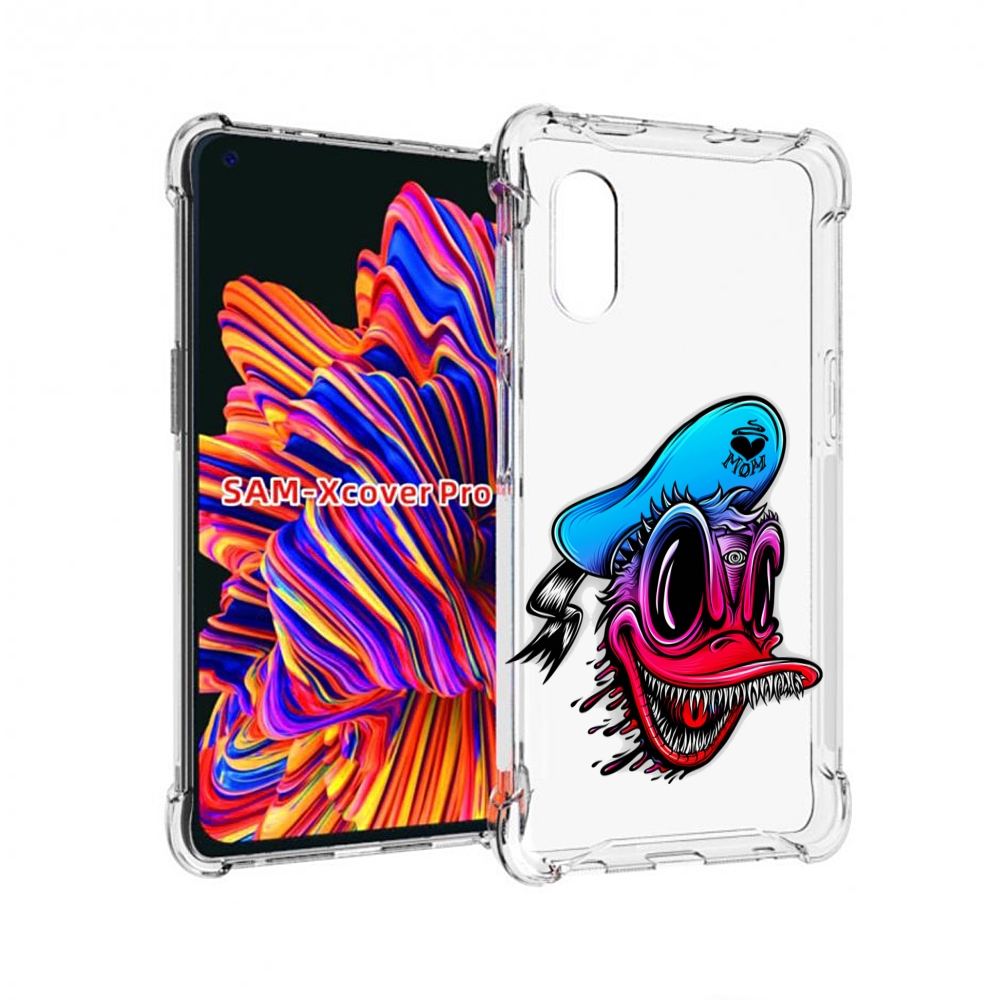 

Чехол MyPads Дональд для Samsung Galaxy Xcover Pro 1, Прозрачный, Tocco