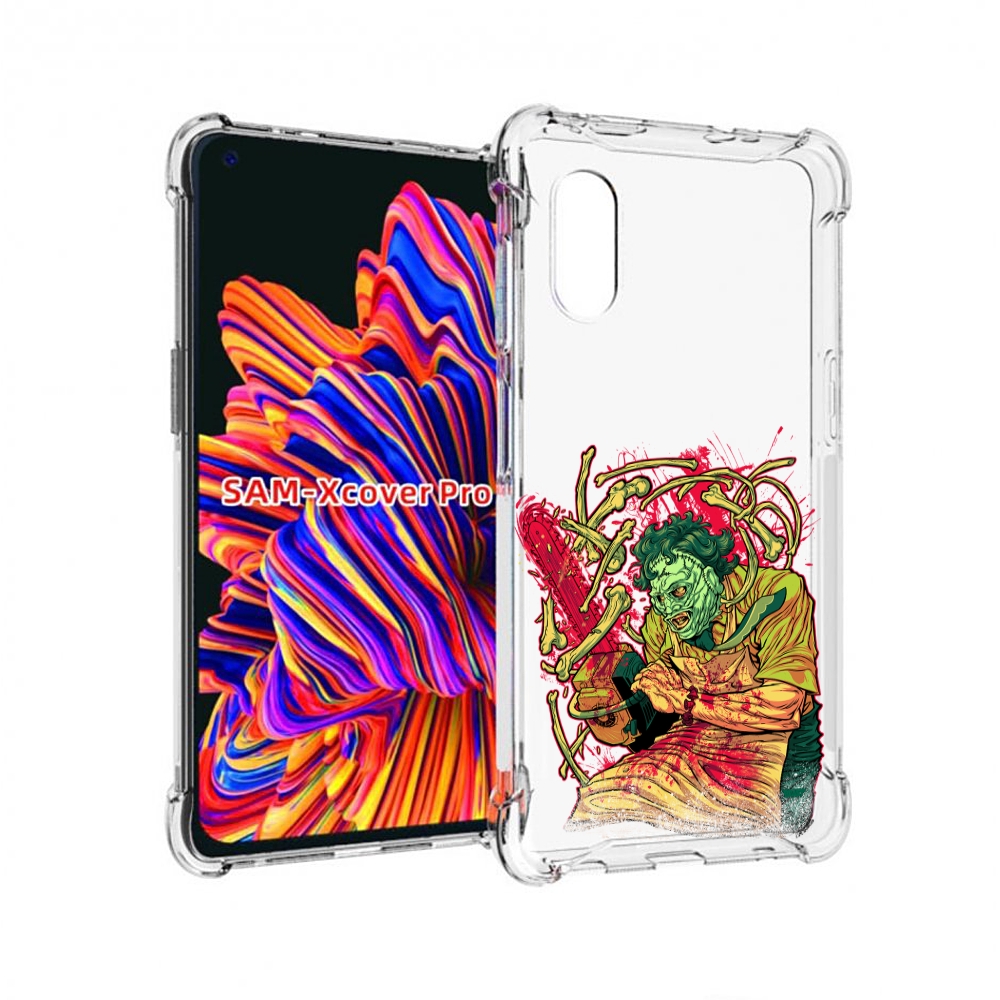 

Чехол MyPads яркий мясник для Samsung Galaxy Xcover Pro 1, Прозрачный, Tocco