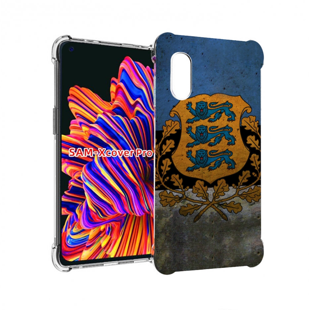 

Чехол MyPads герб флаг эстонии для Samsung Galaxy Xcover Pro 1, Прозрачный, Tocco