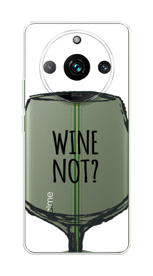 

Чехол на Realme 11 Pro "Wine not white", Белый, 2514250-6